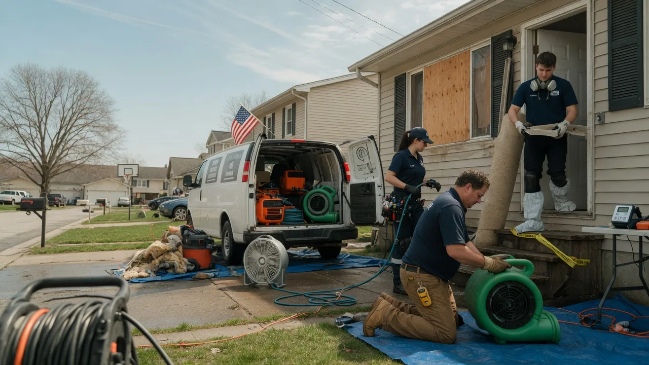 Water Damage Restoration in Lakeville, IN near me